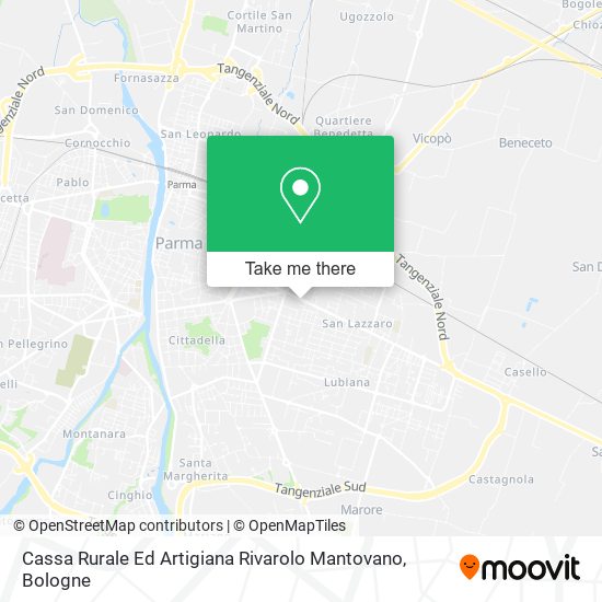 Cassa Rurale Ed Artigiana Rivarolo Mantovano map