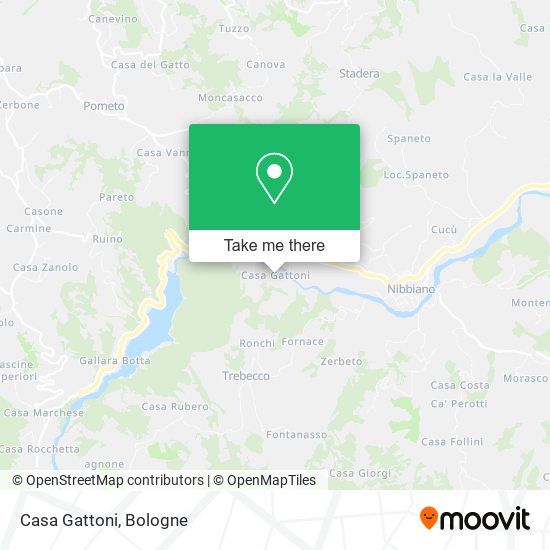 Casa Gattoni map
