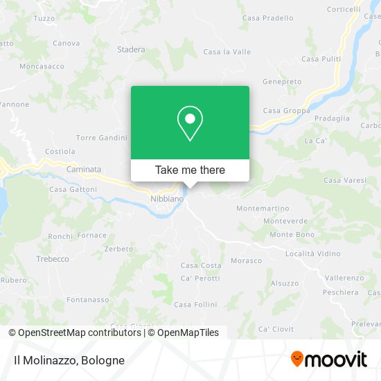 Il Molinazzo map