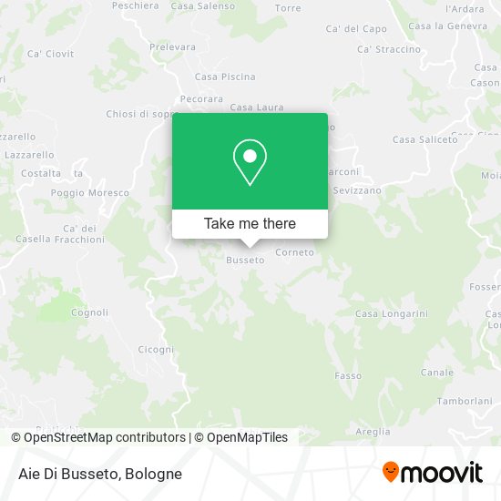 Aie Di Busseto map
