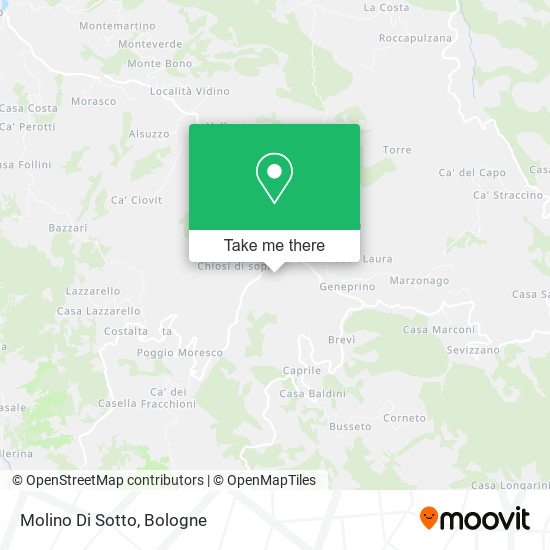 Molino Di Sotto map
