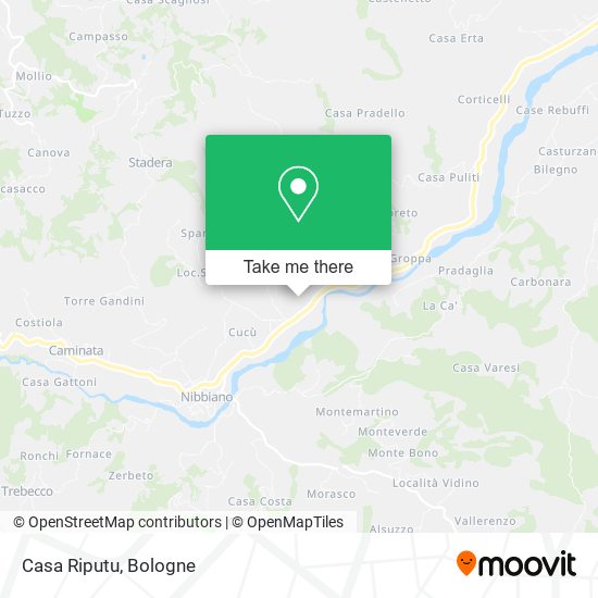Casa Riputu map