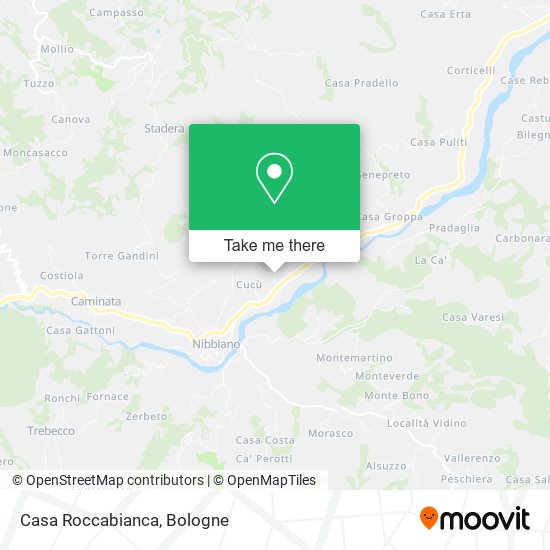 Casa Roccabianca map