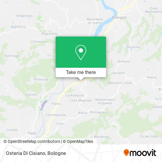 Osteria Di Cisiano map
