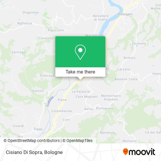 Cisiano Di Sopra map