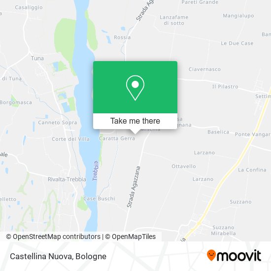 Castellina Nuova map