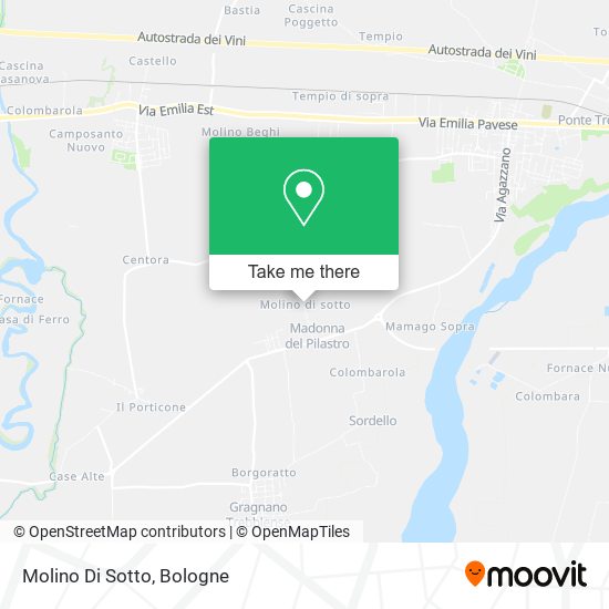 Molino Di Sotto map