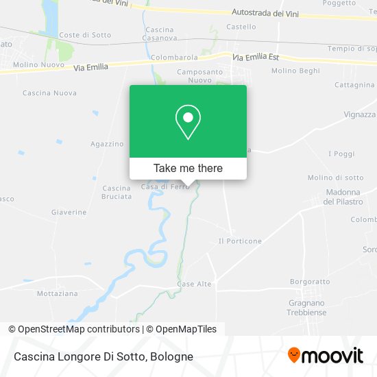 Cascina Longore Di Sotto map