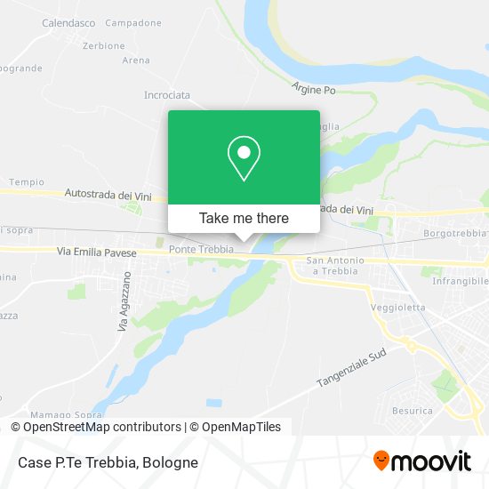 Case P.Te Trebbia map