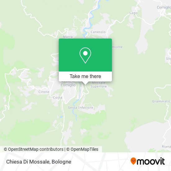 Chiesa Di Mossale map