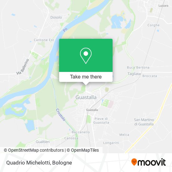 Quadrio Michelotti map