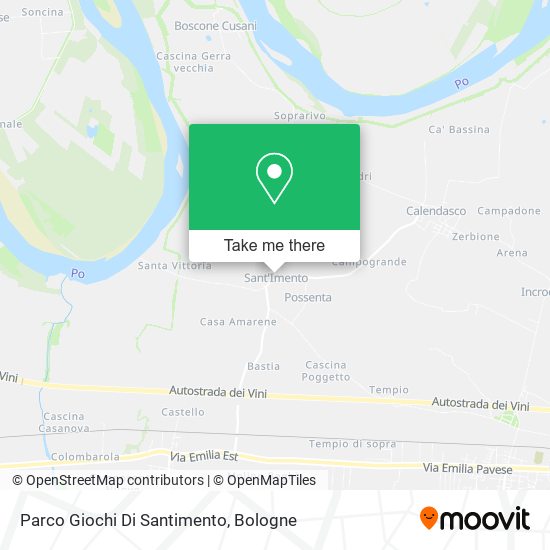 Parco Giochi Di Santimento map