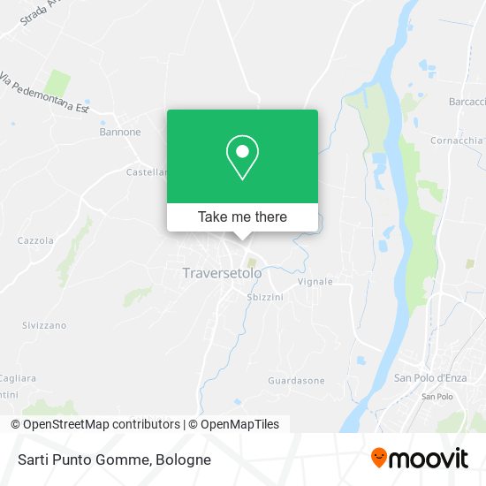 Sarti Punto Gomme map