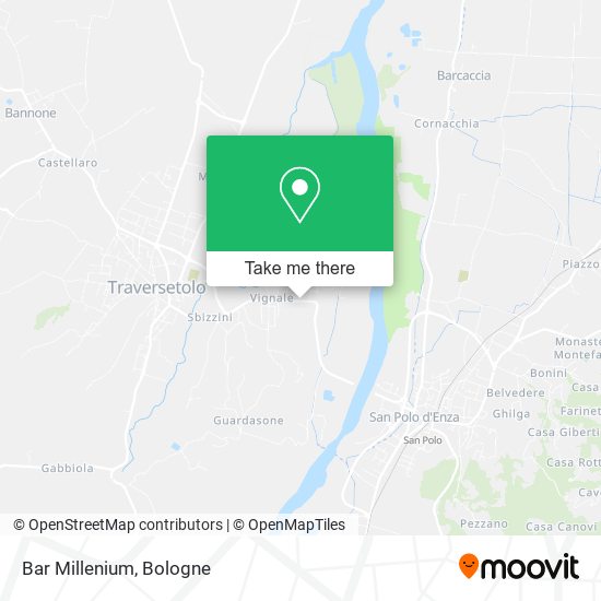 Bar Millenium map