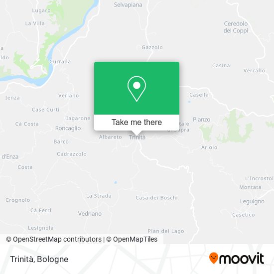 Trinità map