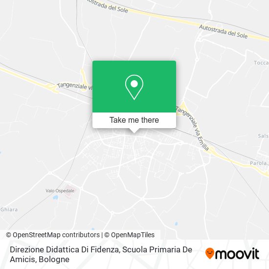 Direzione Didattica Di Fidenza, Scuola Primaria De Amicis map