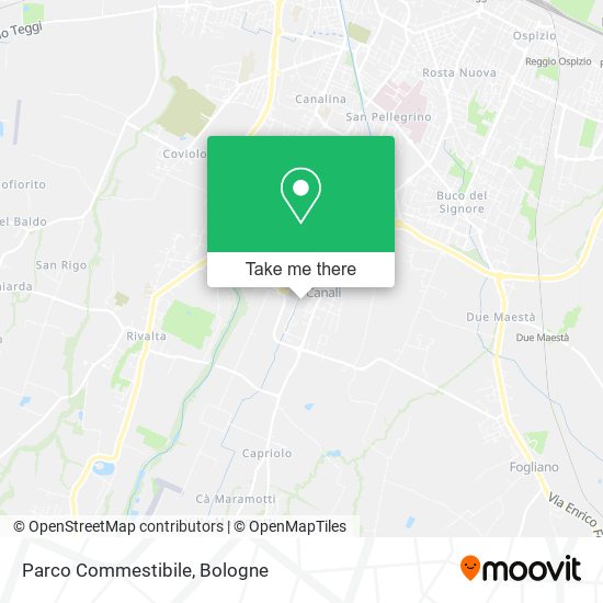 Parco Commestibile map
