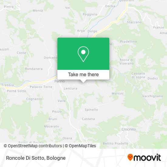 Roncole Di Sotto map