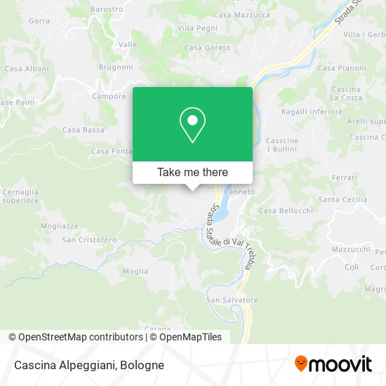 Cascina Alpeggiani map