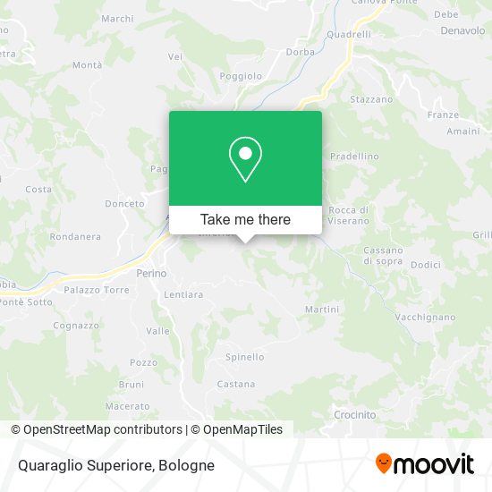 Quaraglio Superiore map