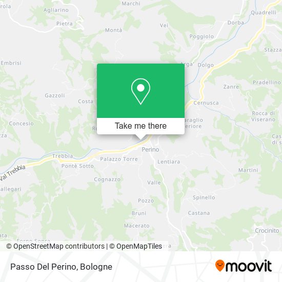 Passo Del Perino map