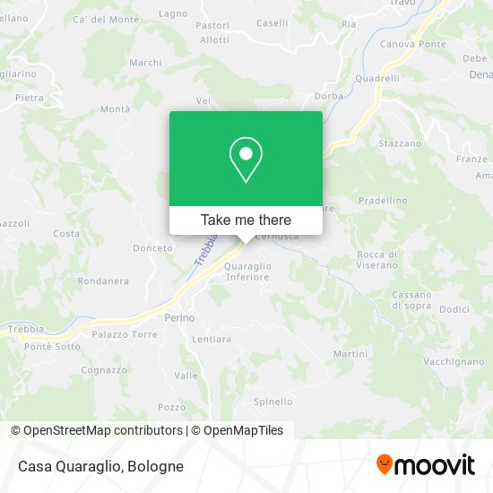 Casa Quaraglio map