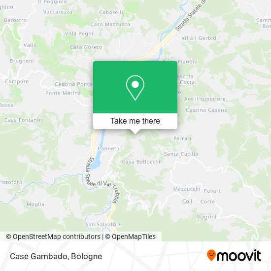 Case Gambado map