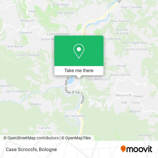 Case Scrocchi map