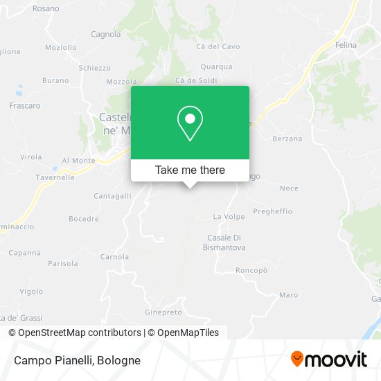 Campo Pianelli map