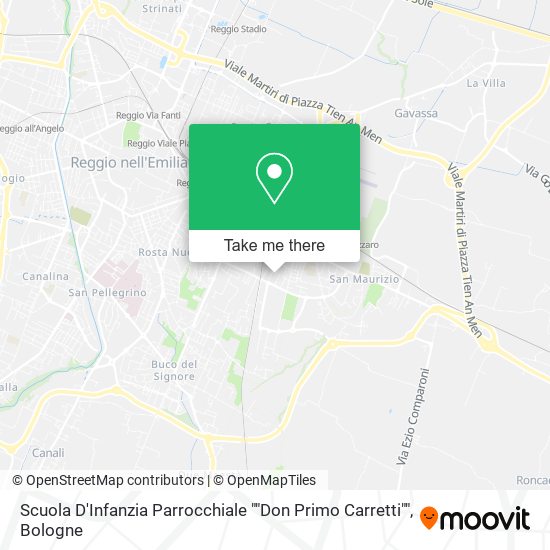 Scuola D'Infanzia Parrocchiale ""Don Primo Carretti"" map