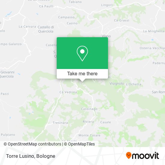 Torre Lusino map