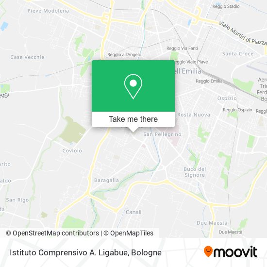 Istituto Comprensivo A. Ligabue map