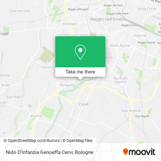 Nido D'Infanzia Genoeffa Cervi map