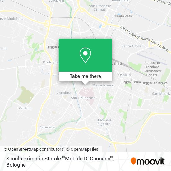 Scuola Primaria Statale ""Matilde Di Canossa"" map