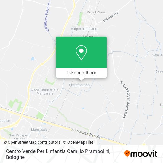 Centro Verde Per L'Infanzia Camillo Prampolini map