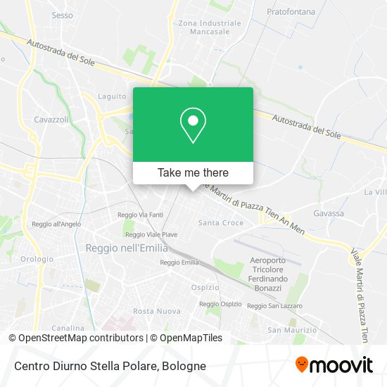 Centro Diurno Stella Polare map
