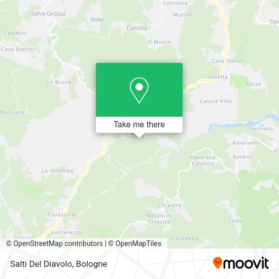 Salti Del Diavolo map