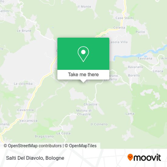 Salti Del Diavolo map