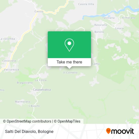 Salti Del Diavolo map