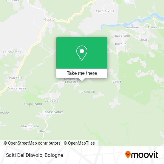 Salti Del Diavolo map