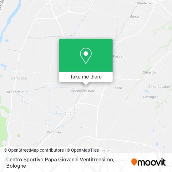 Centro Sportivo Papa Giovanni Ventitreesimo map