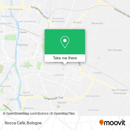 Rocca Cafè map