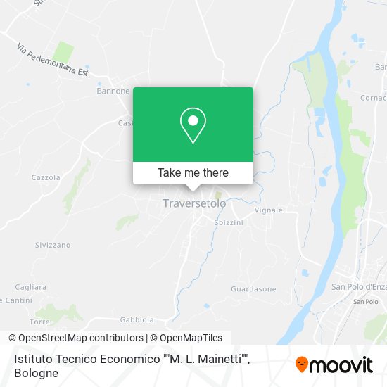 Istituto Tecnico Economico ""M. L. Mainetti"" map