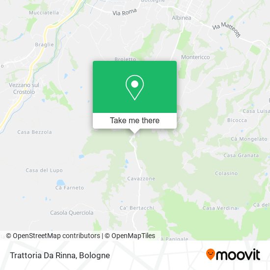 Trattoria Da Rinna map