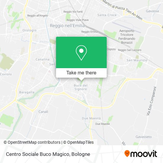 Centro Sociale Buco Magico map