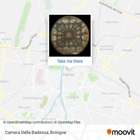 Camera Della Badessa map