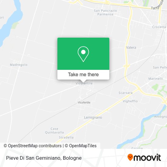 Pieve Di San Geminiano map