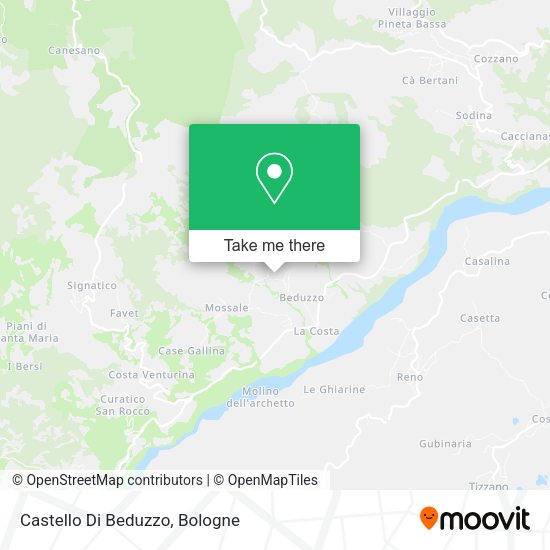 Castello Di Beduzzo map