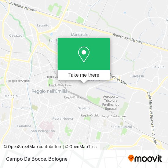 Campo Da Bocce map