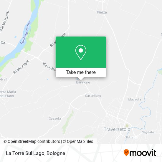 La Torre Sul Lago map